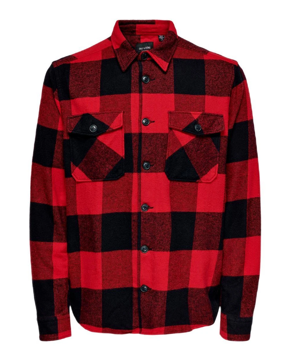 Man Long sleeve shirt ONLY & SONS onsmilo life ls check