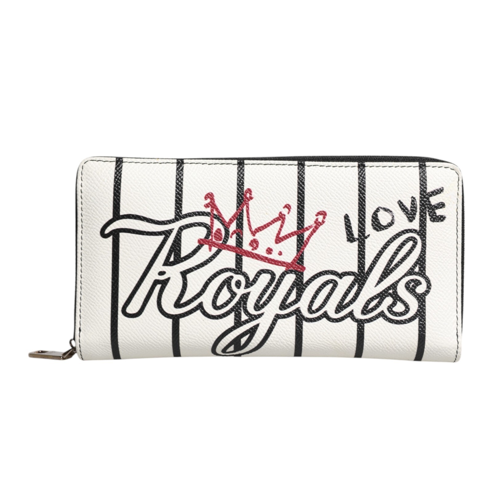 Мужской кожаный кошелек DOLCE - GABBANA DG Crown Royals Continental на молнии 760 долларов США 78190₽