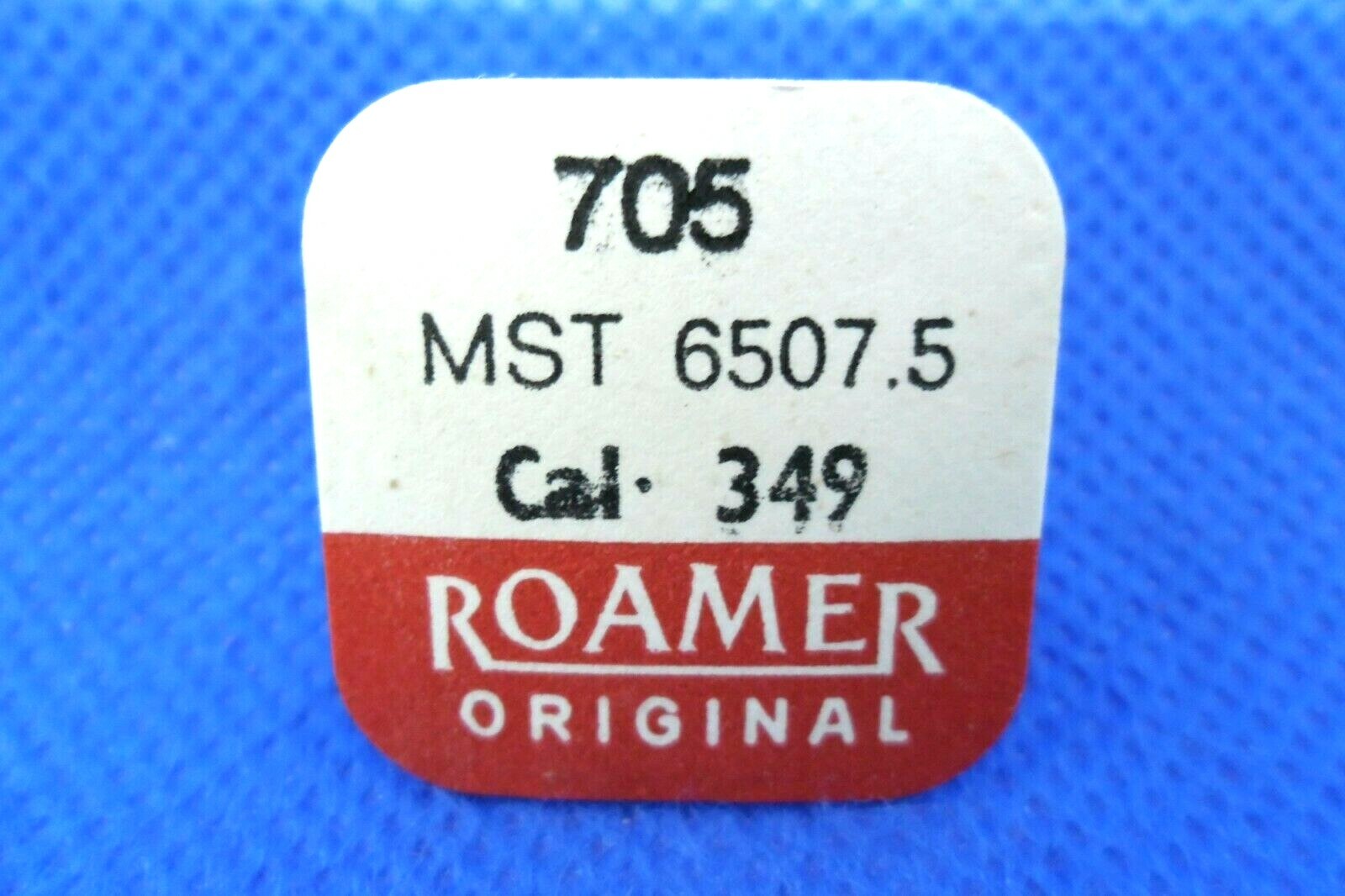 Roue d’échappement vintage Roamer MST 6507.5 acier poli pour mouvement calibre 349