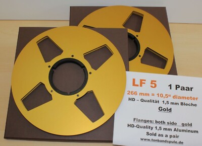 Tonbandspule NAB 10,5'' 1 Paar - Revox  Studer  Teac - Artikel LF5HD