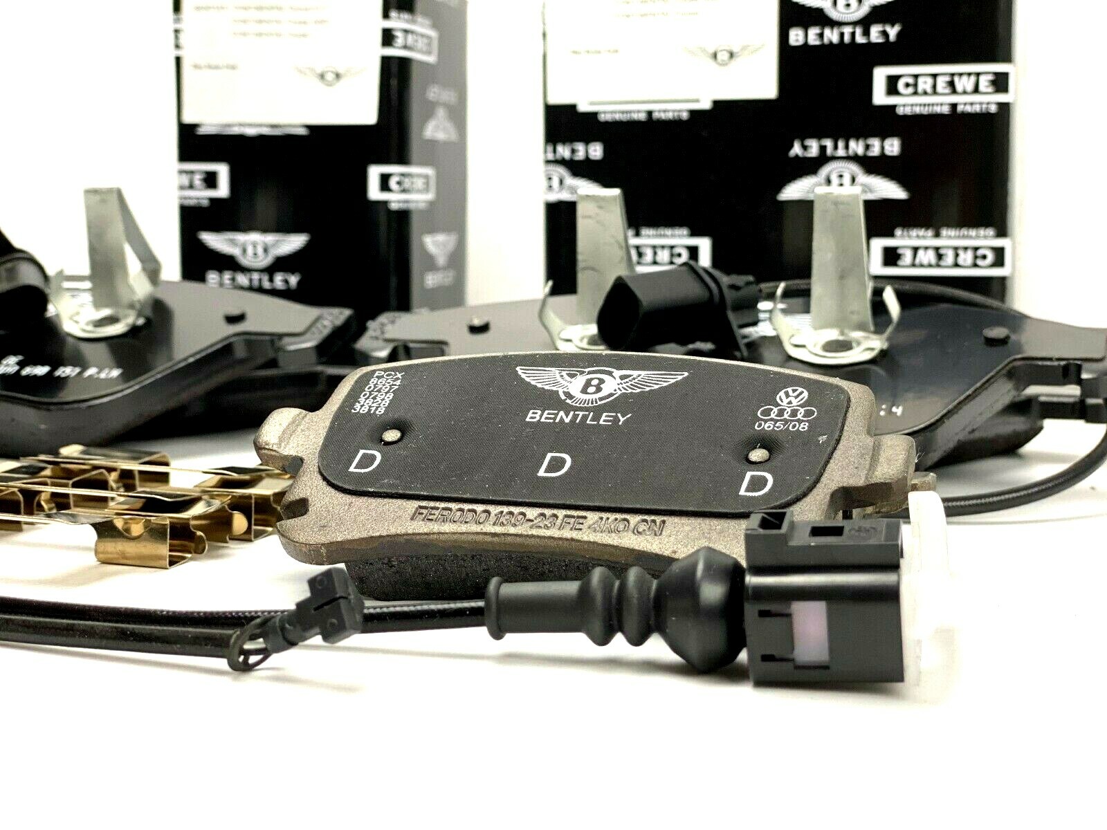 🚚Bentley Continental Gt, Gtc, & Flying Spur Front & Rear Brake Pads - Genuine