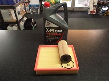 AUDI A6 (C5) 1.9 TDI SERVICE KIT OIL AIR FILTERS AVF AWX 5 LITRES OIL XFLOW