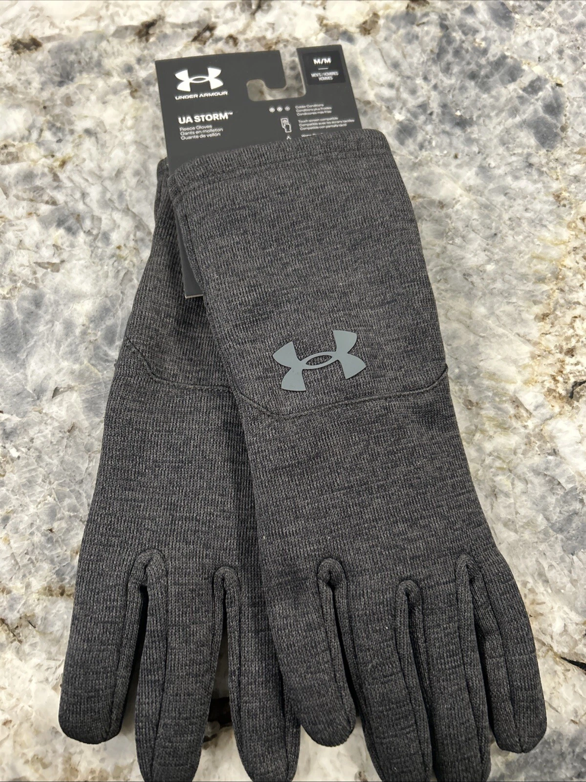 Under Armour 1365958 Men's UA Storm Fleece Gloves Liner Winter Snow Gloves