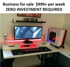 Business for sale Up to $999+ per week ZERO INVESTMENT REQUIRED