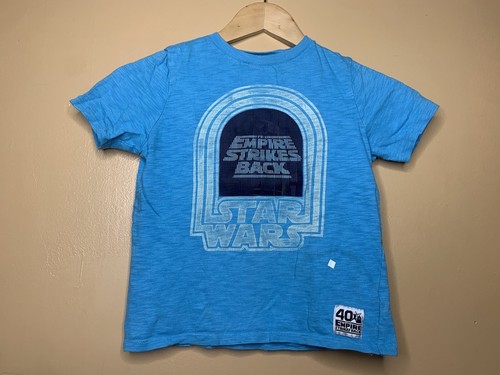 T-shirt maglietta Gap ragazzo taglia small blu star warz manica corta girocollo - Foto 2 di 10