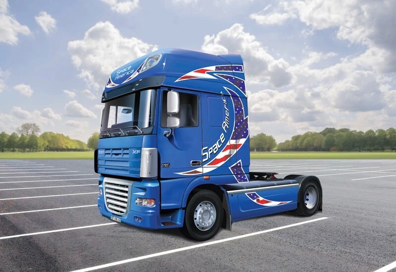 3933 Italeri 1/24 DAF XF-105 "SPACE AMERICA" (Nuovo, Scatola Sigillata) - Immagine 2 di 3