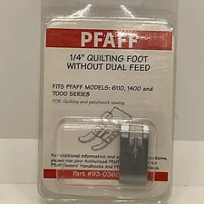 Pfaff Sewing Machine 1/4” Quilting Foot Without Dual Feed Fits 6110 1400 7000 