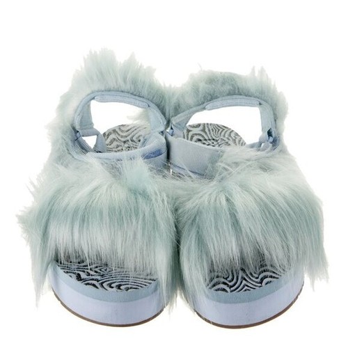 NUEVA Sandalia Maisie Will x Keds Piel Sintética Floral/Impresión Animal Azul 7 - Imagen 3 de 7