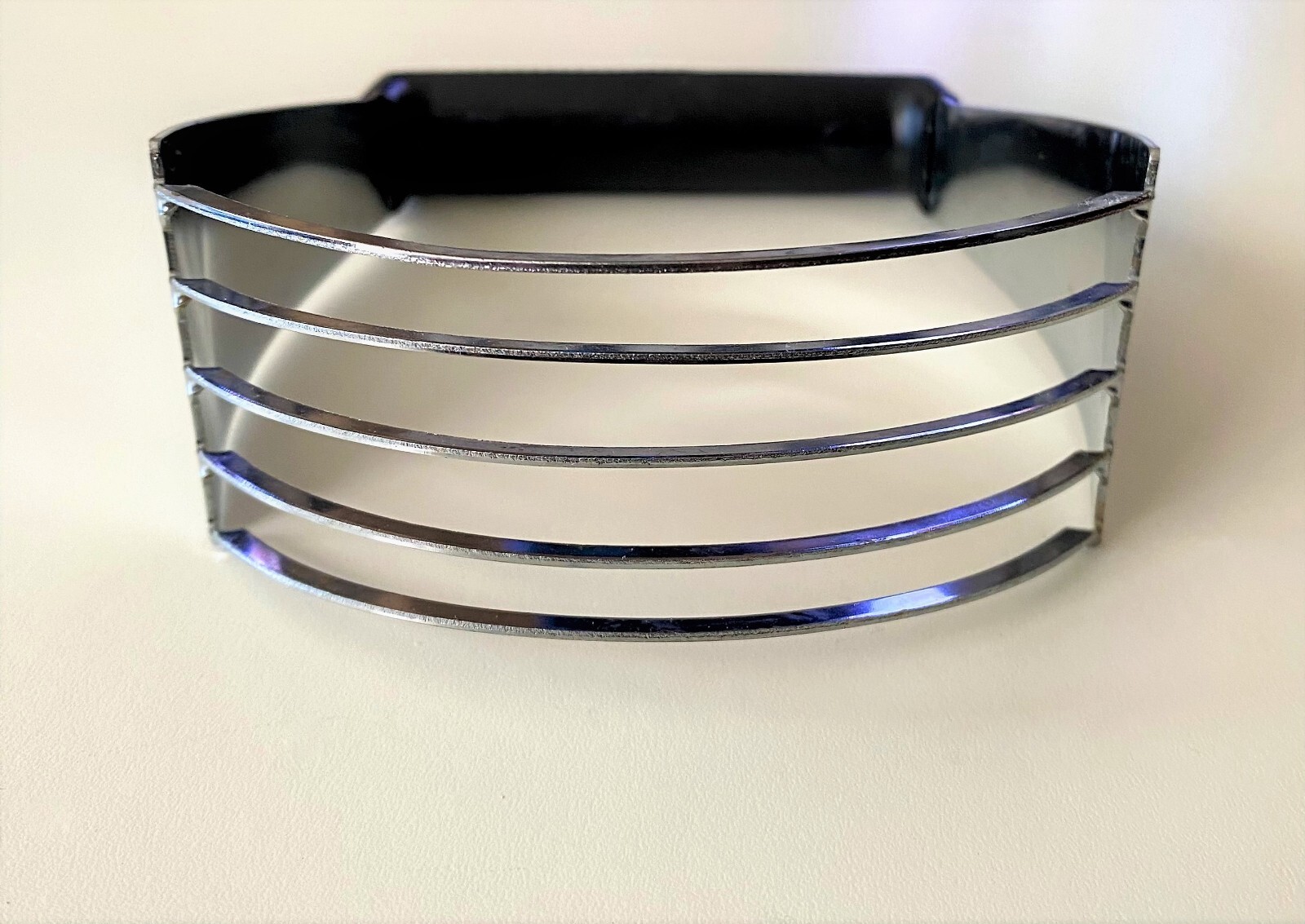 EKCO Dough Blender USA Chromium Plated Pastry Cutter Black Handle
