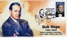AO-4406-4, 2009, Bob Hope, First Day Cover Add-on Cachet, Pictorial Postmark, Ac