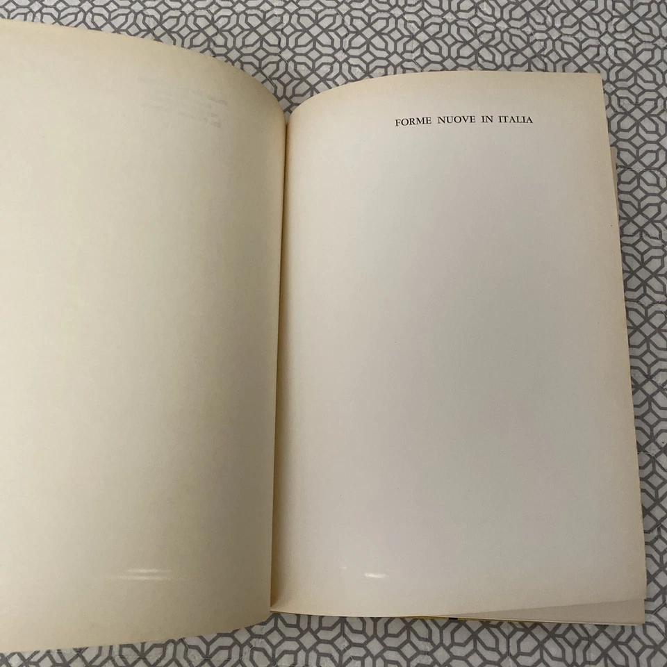 Raro Forme Nuove en Italia - Nuevas formas en Italia 1957 Libro de diseño moderno Bestetti Foto 4 de 4