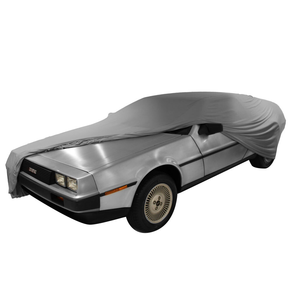 Delorean カーカバー デロリアン ボディカバー Indoor car cover fits DeLorean DMC-12 bespoke Stuttgart Grey cover