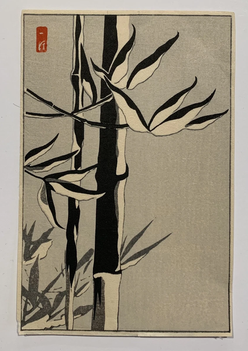 老式木刻版画古董日本版画| eBay