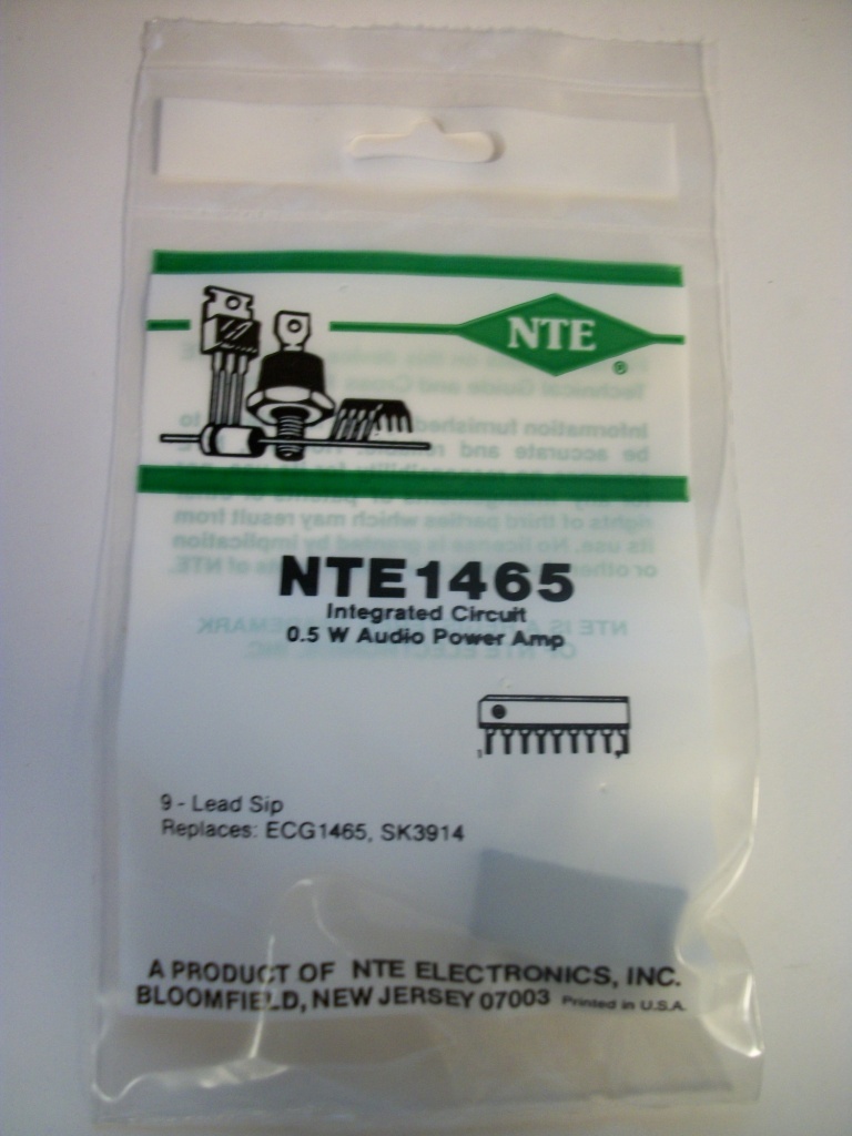 NTE Electronics - NTE1465 NTE1466 NTE1469 NTE1471 NTE1486 NTE1488 | eBay