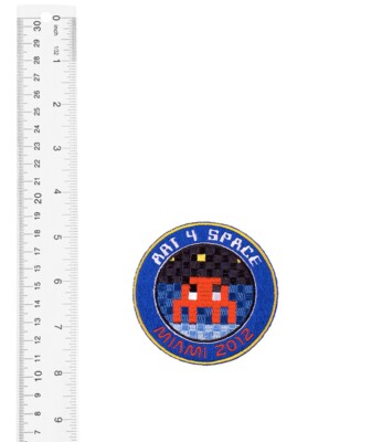INVADER ART 4 SPACE PATCH, 2012 | eBay