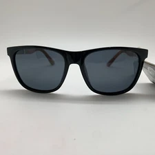 T220.1 Panama Jack PJ POL 19 03 MCV Black And Wooden design cat.3 R50 Sunglasses