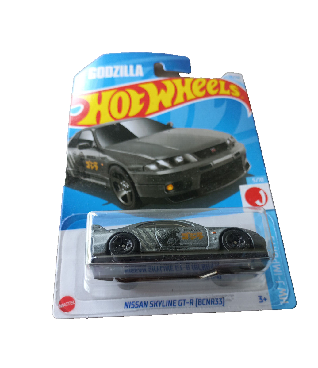 2024 Hot Wheels Nissan Skyline GT-R R33 BCNR33 Gray HW J-Import