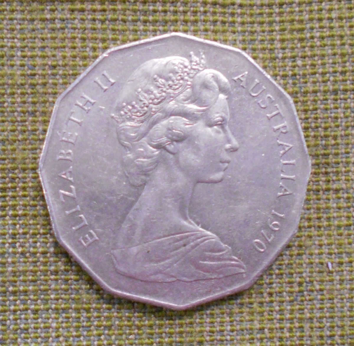 C25. 1970 CAPTAIN COOK 50 CENT DOUBLE STRIKE COIN ERROR | eBay
