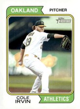 2023 Topps Heritage #57 Cole Irvin Near mint or better