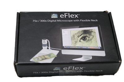 Carson eFlex USB Digitalmikroskop mit LED, 78x/324x Effektive Vergrößerung