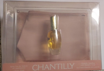 Chantilly Gift Set Eau de Toilette 1 fl oz with Pink Handbag  Shoulder Strap