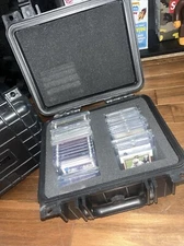 CASEMATIX Graded Card Storage Box Case Fits 40 BGS PSA Slab Sleeves Graded Sport