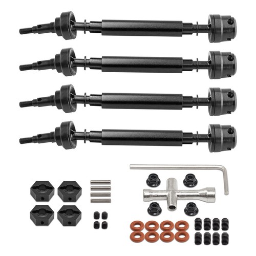4Pcs CVD Drive Shafts For 1/10 Arrma 3s Senton /Granite /Typhon/Vorteks RC Car - Imagen 2 de 19
