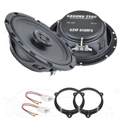 GROUND ZERO LAUTSPRECHER für NISSAN MICRA III C+C Typ K12 2005-2009 Vorn #BU4F