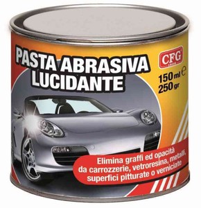 Pasta abrasiva per graffi