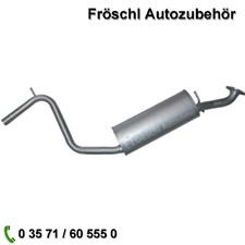 Mittelschalldämpfer Auspuff Mitte für Ford Mondeo 1.6i 1.8i a*