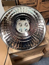 Flashpoint Two photo/video light with large 9.5' stands and CFL bulbs