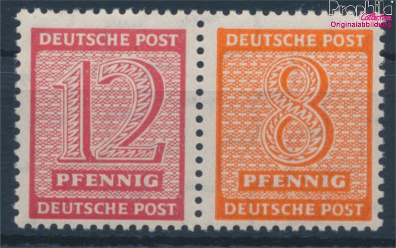 Soviética Zona (todo.ocupación.) 204u Y, Blanco Papel, Acanalado Engomado Nuevo Con Goma Original ** MNH 1948 Zona De Ocupación Soviética-sobretasa (sellos Para Los Coleccionistas