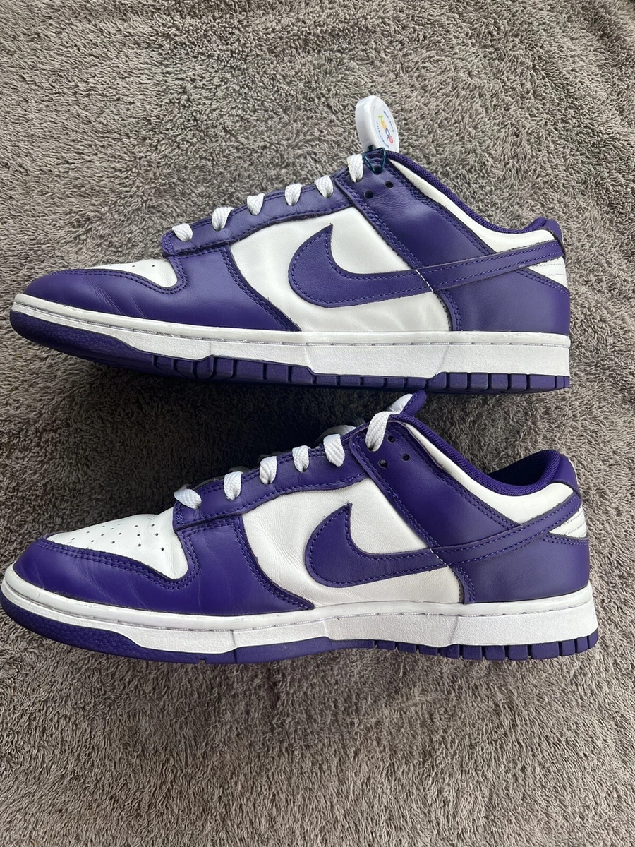 Nike Dunk Low Retro Court Purple 10.5 Used