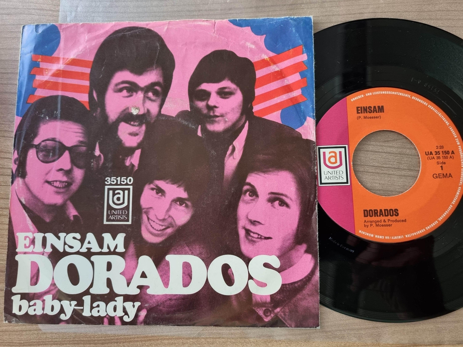 7"" Single Dorados - Einsam Vinyl Germany