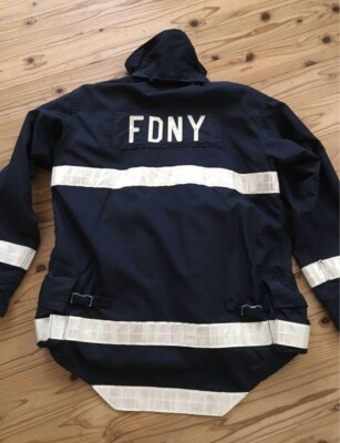 Ultra Rare FDNY EMS Firefighter Coat Third Watch Chicago Fire F/S