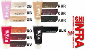 Chi Infra High Lift Cream Color Chart