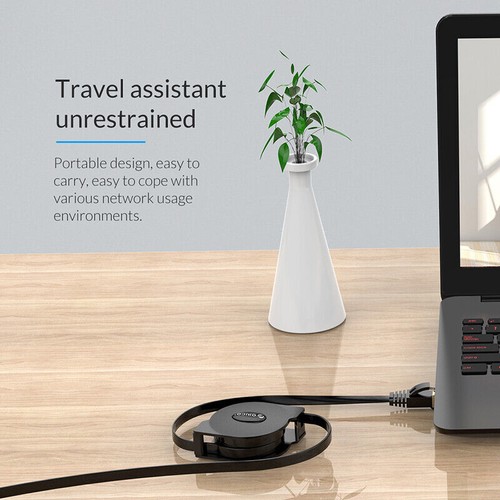 Portable ORICO Ethernet Cable Retractable Ethernet LAN Internet Network Cable - Photo 6/10