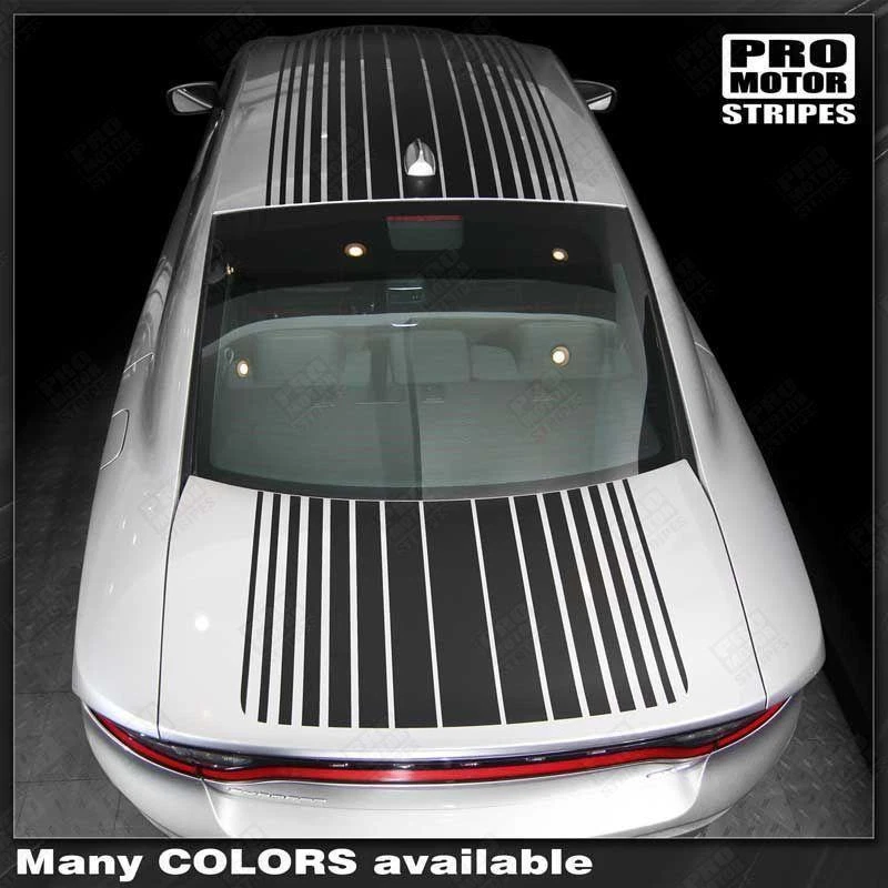 Dodge Charger 2015-2023 Over the Top Rally Strobe Stripes (Choose Color) - Imagem 2 de 3