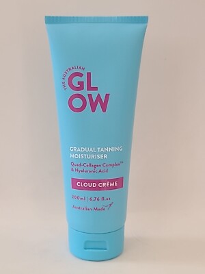 Australian Glow    GRADUAL TANNING LOTION With Quad- Collagen Complex 200 mL