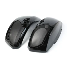 6x9 Saddlebag Audio Speaker Lids w/ Grills for Victory Cross Country Road 2010-