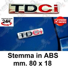 Stemma posteriore TDCI Fregio Logo in abs per FORD Focus Fiesta Puma Kuga badge
