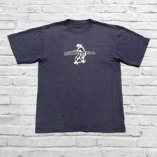 Vintage 90s Ezekiel Skateboards Logo Shirt Size L Made in USA Skate Y2K