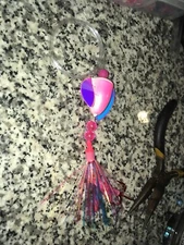 High Percentage Salmon Trolling Flies And Rigs-#2 Spin N Glo Spinnie One Pack