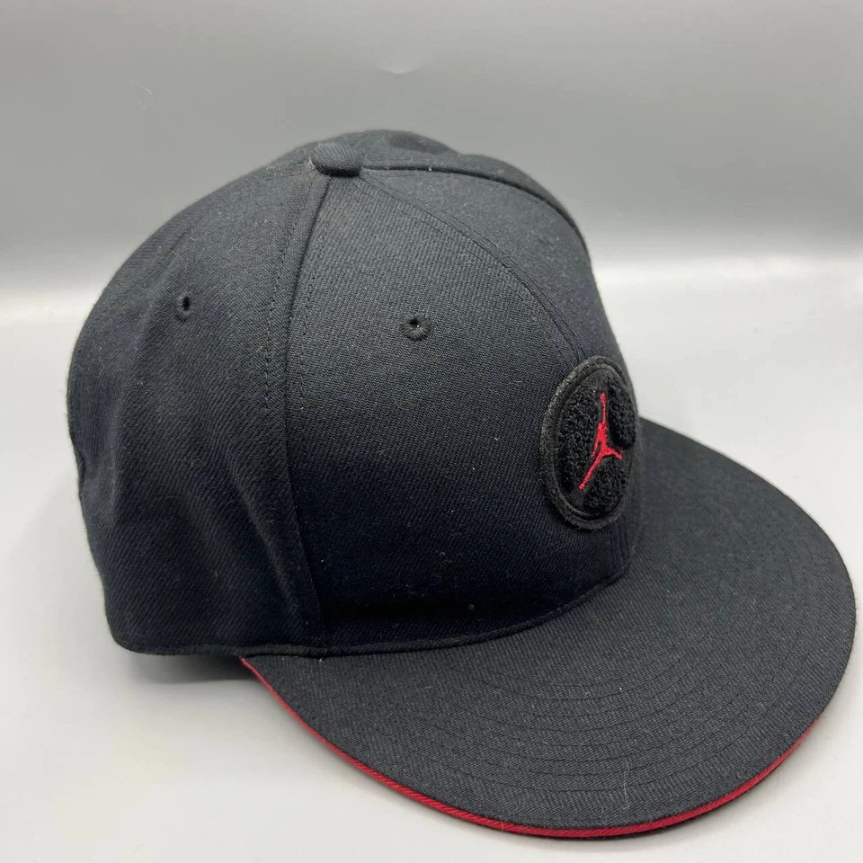 Gorra ajustada Air Jordan 23 para hombre 7 1/2 negra Jumpman Foto 3 de 4