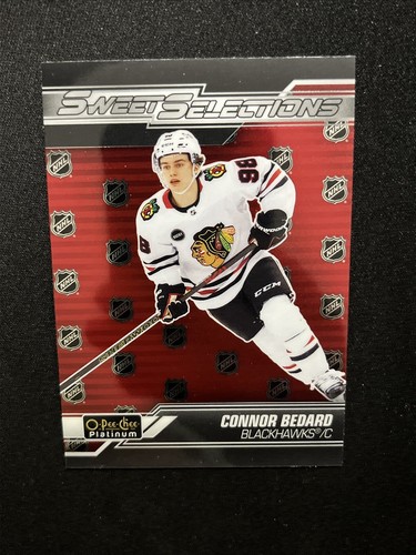 Connor Bedard #SS-9 2023 O-Pee-Chee Platinum Sweet Selections card