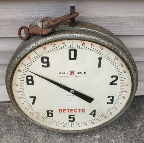 Rare Vintage Jacob Bros Detecto 30 LB Scale Double Face Series 40S Country Store - Picture 10 of 12