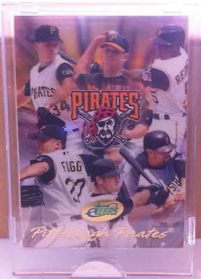 2004 ETOPPS IN HAND JASON BAY JASON KENDALL PITTSBURGH PIRATES TEAM CARD PITT