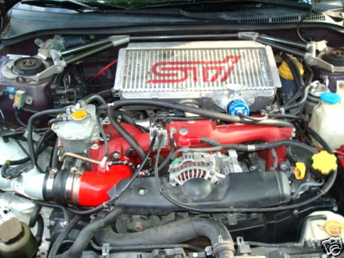 EMUSA Silicone Turbo Inlet for 2002-2007 Subaru Impreza WRX/STI BLACK - Изображение 2 из 4