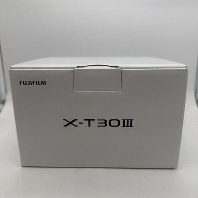 FUJIFILM X-T30 III Mirrorless Camera Body (Charcoal Silver) | eBay