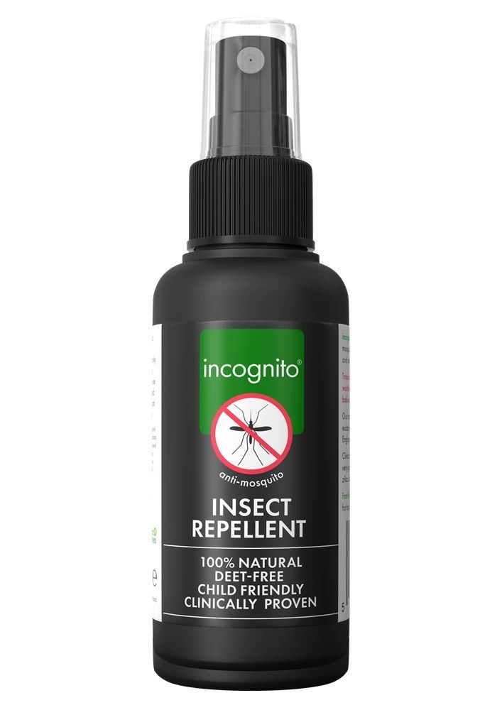 incognito Anti-Mosquito Camouflage Spray 50ml - 4 Pack